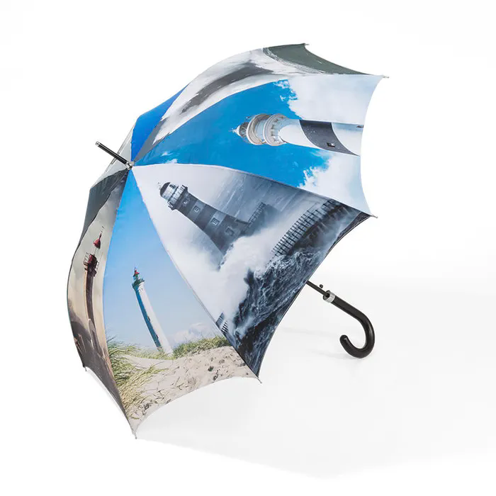 custom personalised umbrellas with no minimum order in the uk